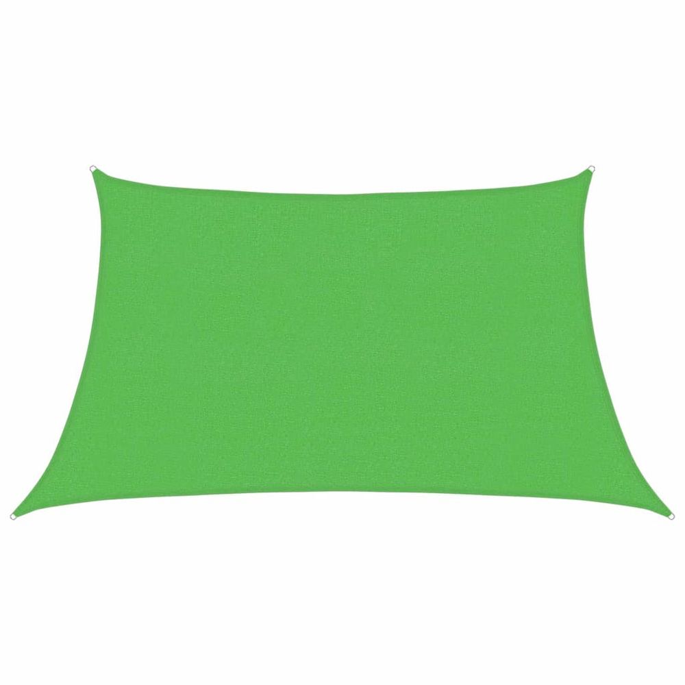 Voile d'ombrage 160 g/m² vert clair 3/4x2 m pehd