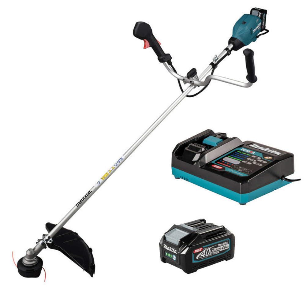 Débroussailleuse xgt 40v max - makita ur006gm102 - avec batterie 4. 0ah + chargeur + accessoires
