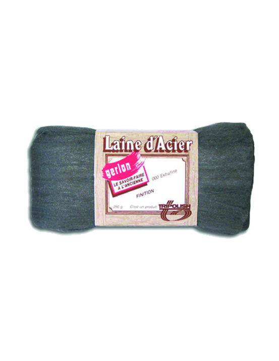 Laine d'acier n°000 finition 250g - gerlon
