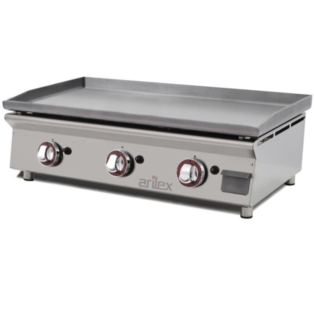 Plancha à gaz en acier laminé epaisseur 6 mm - arilex