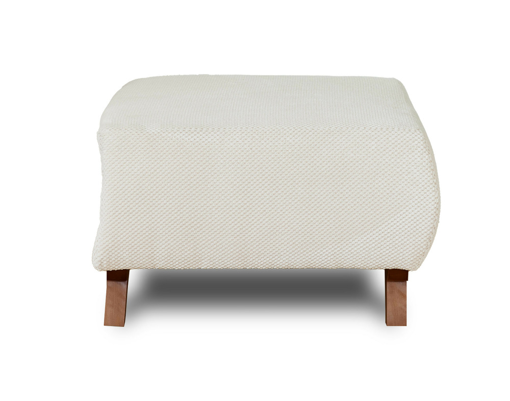 Cristal - pouf modulable - 65 cm - en velours texturé