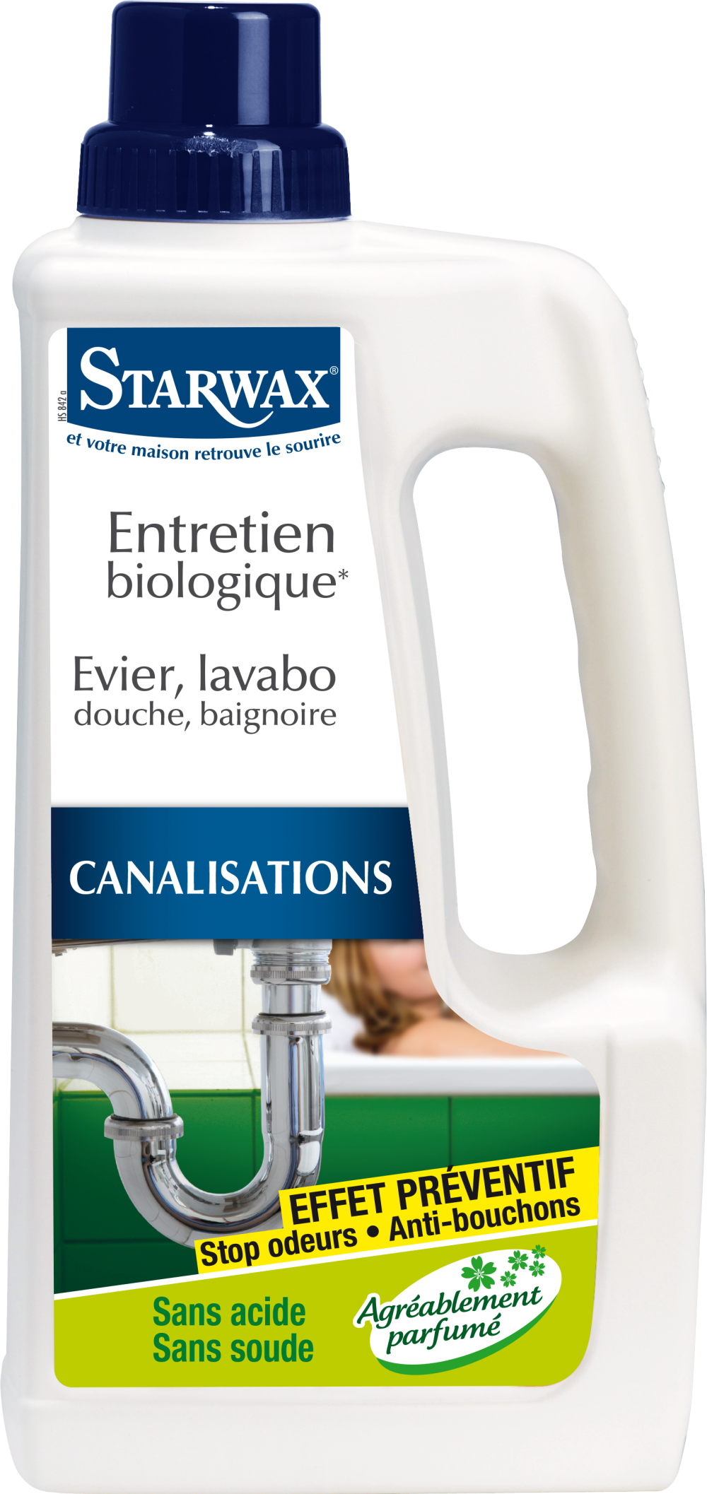 Entretien gel canalisations starwax 1 l