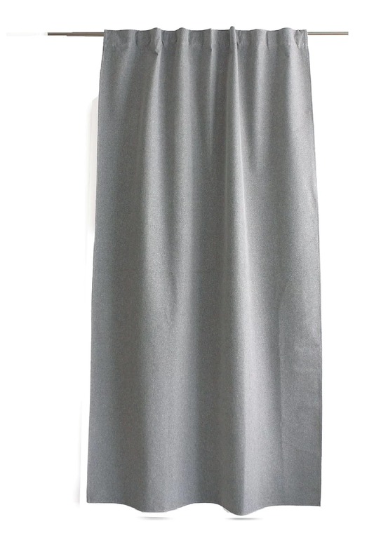 1 rideau occultant total eclipse patte caché