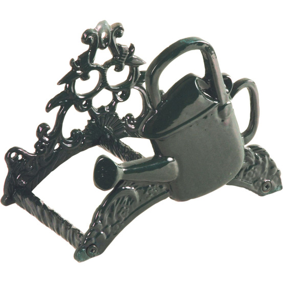 Porte tuyau d'arrosage arrosoir vert