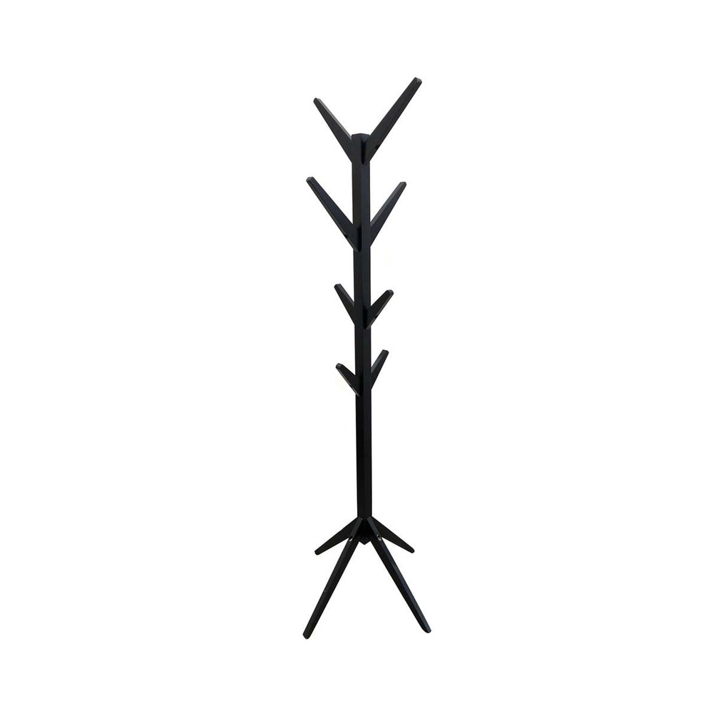 Porte-manteaux arbre 178 cm noir
