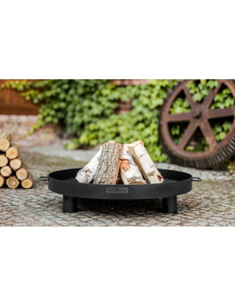 Brasero de jardin tunis en acier-braséro seul-ø 60cm--