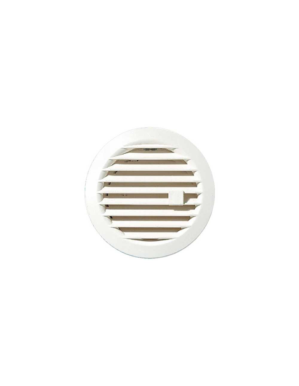 Grille ronde réglable.mousti. À clipser 0-48cm² d.97mm blanc - autogyre