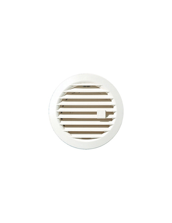 Grille ronde réglable.mousti. À clipser 0-48cm² d.97mm blanc - autogyre