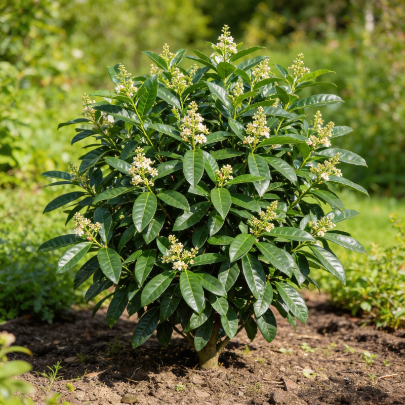 Laurier-cerise genolia 60/80cm pot 6l - prunus laurocerasus genolia