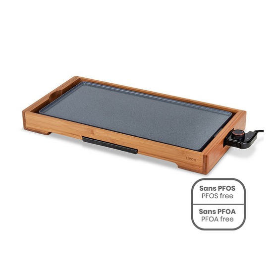 Plancha électrique 2200w 50x24.5cm - doc322