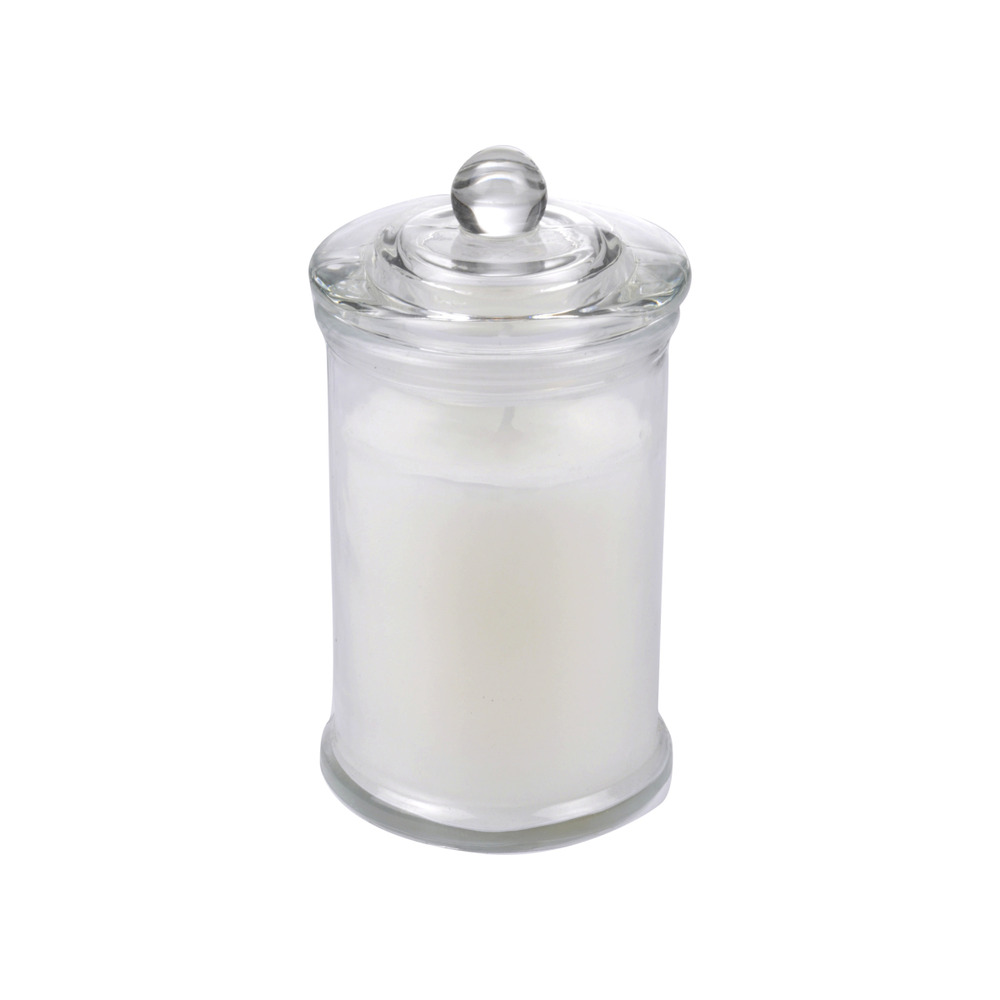 Bougie bocal en verre senteur jasmin