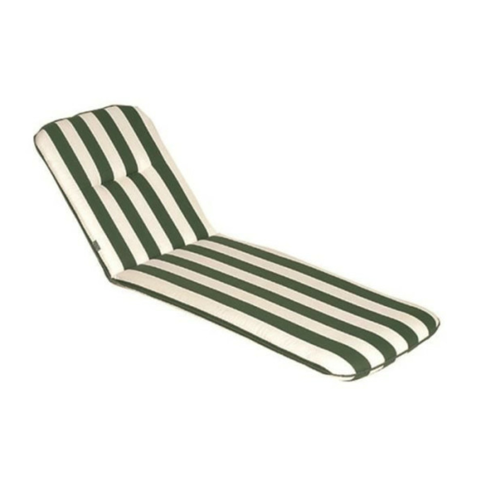 Coussin bain de soleil cancale vert 184x59x5,5cm