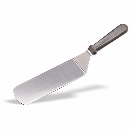 Spatule flexible en inox avec manche en abs l 38 cm - pujadas