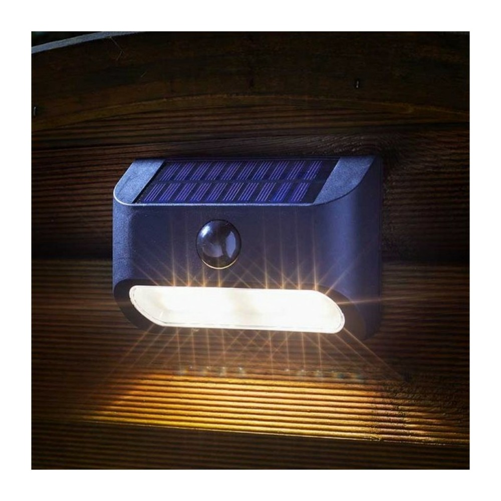 Applique solaire murale multiusage sentinel avec détecteur de mouvement