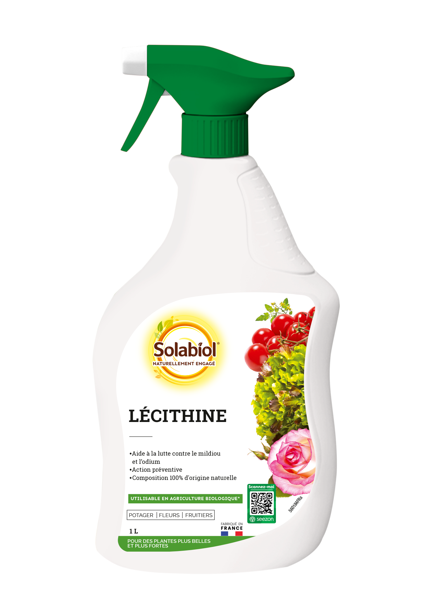Lécithine | contre mildiou & odïum | composition 100% d'origine nature