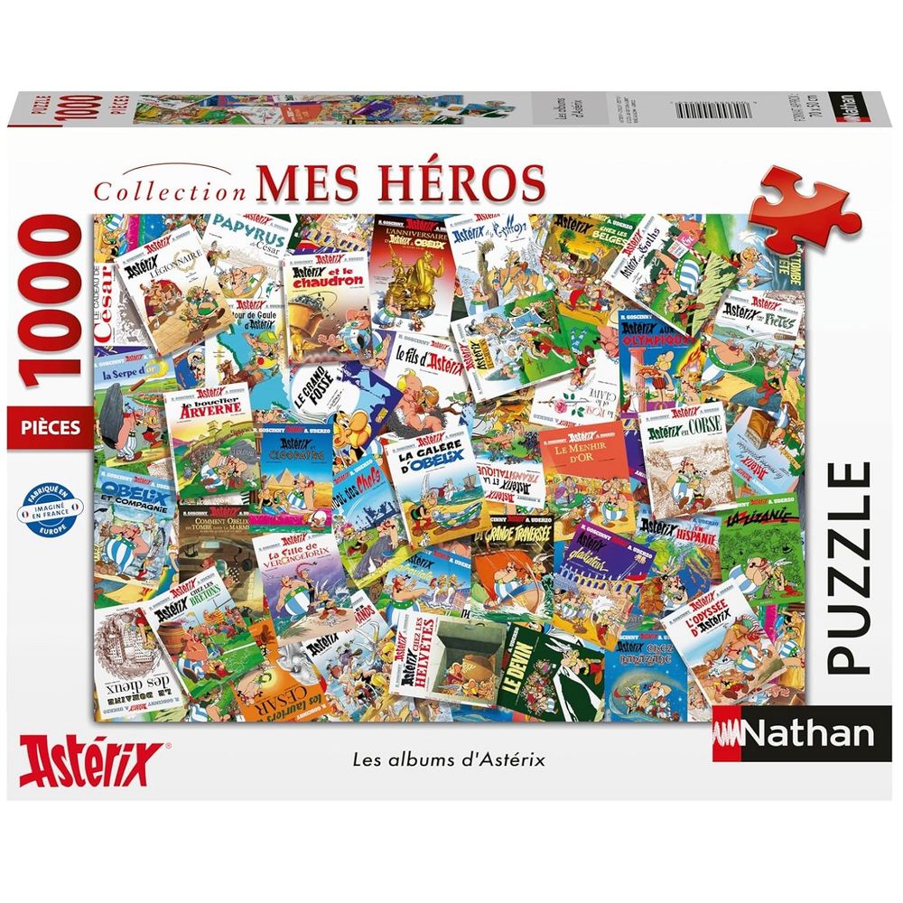 Puzzle les albums d'astérix 1000 pièces