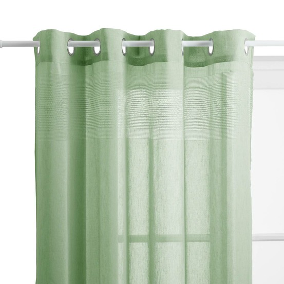 Voilage sab 240x140cm vert céladon