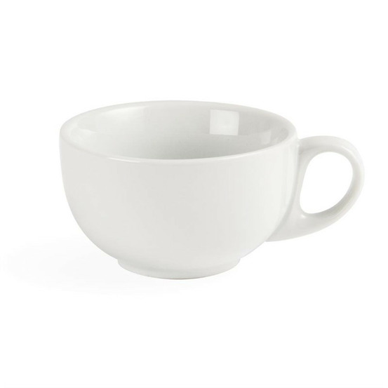 Tasses à cappuccino blanches 200ml olympia - boite de 12