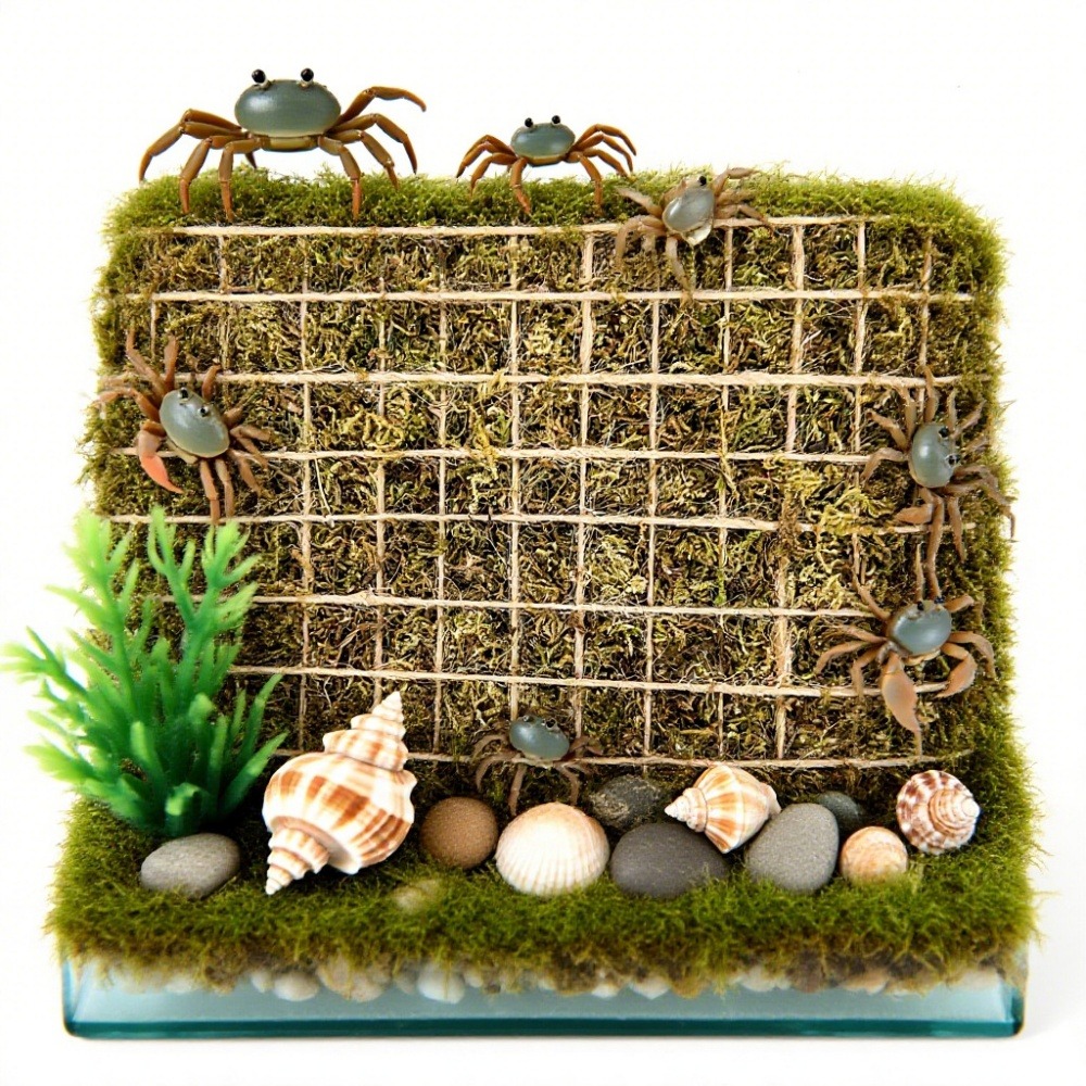 Jeu d'escalade pour hermit crab et escargot 4 pièces