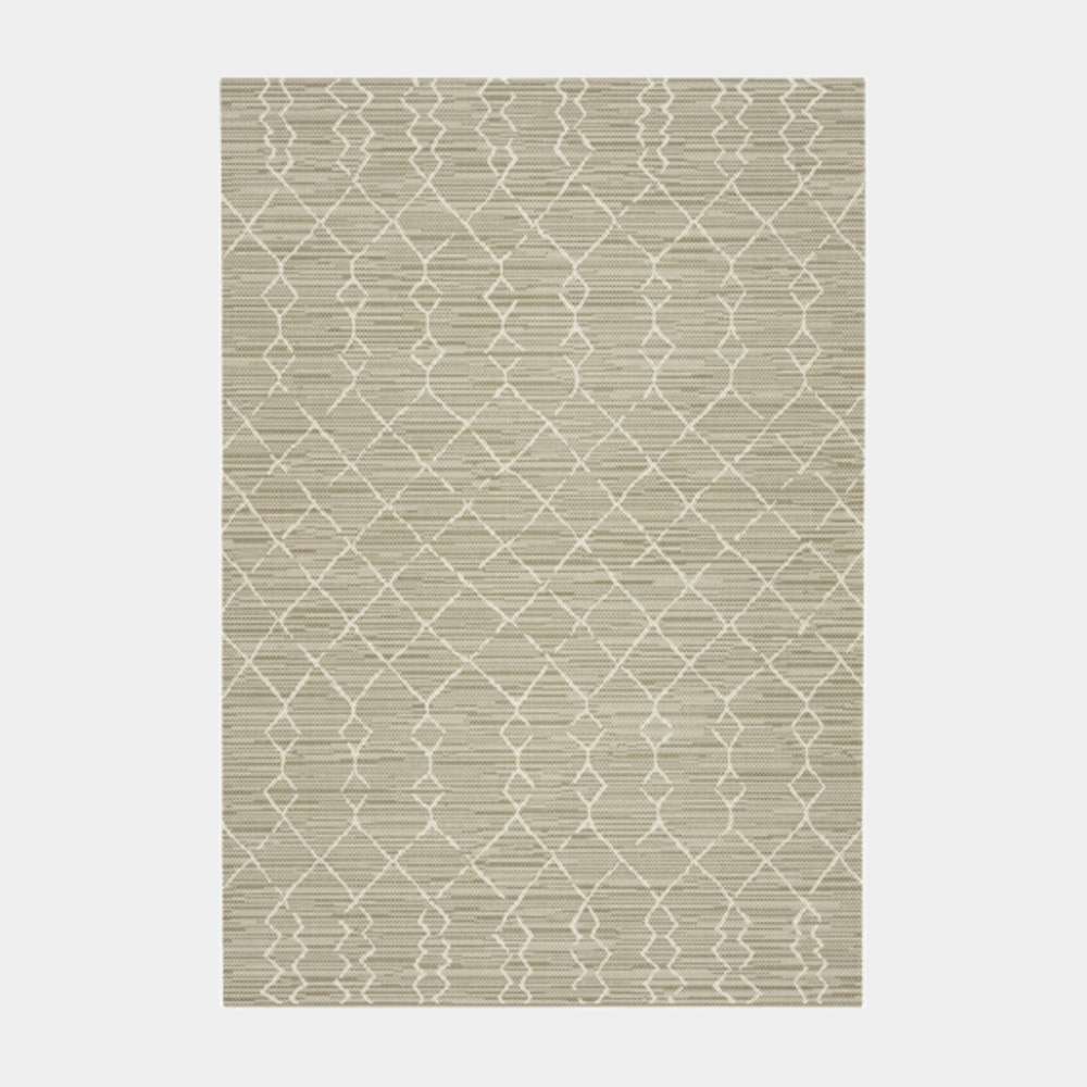 Tapis de terrasse - scandinave - marron clair - 160 x 230 cm