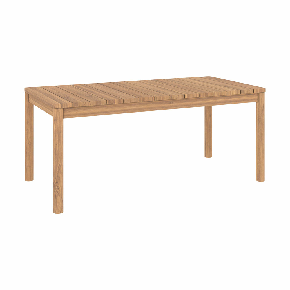 Kora-table de jardin extensible en teck 6 à 8 personnes