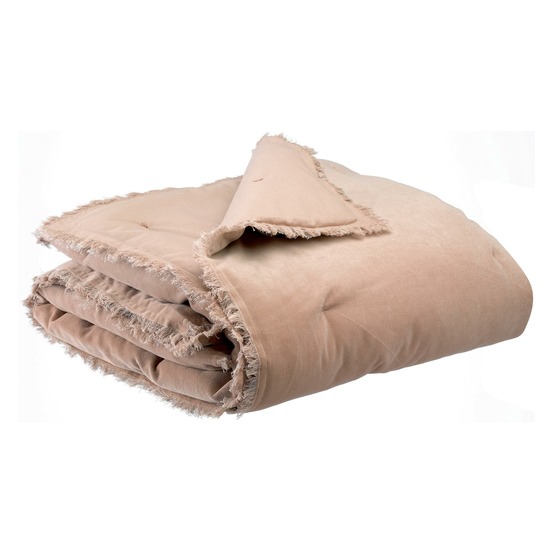 Edredon uni fara taupe 85 x 200 cm