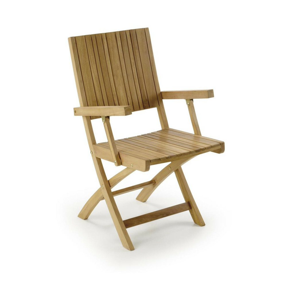 Fauteuil bois naturel - yvanelle décoration d'autrefois
