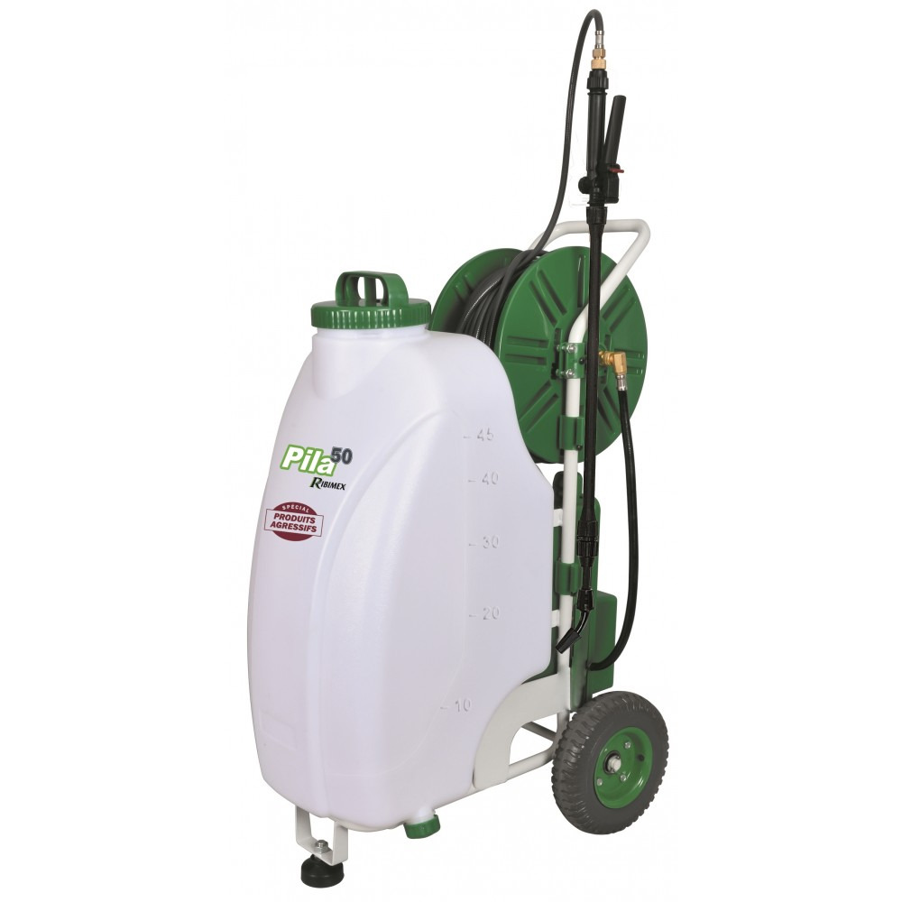 Pulvérisateur 50l sur roues à batterie - prbat20/vit50