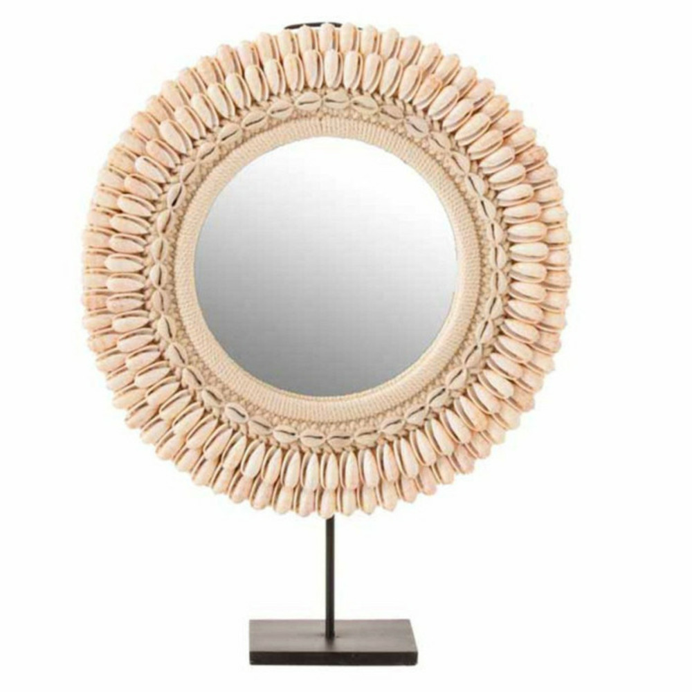 Miroir sur pied design mona 50cm rose