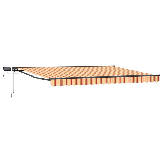Cadre de store manuel avec leds 4,5 × 3,5 m