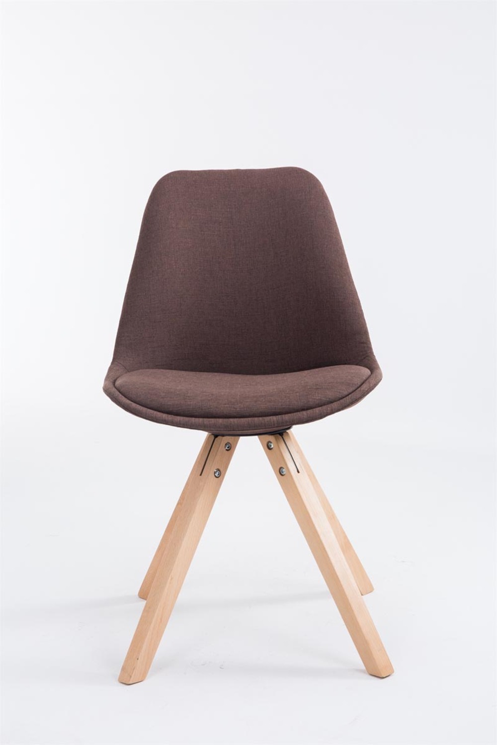 Chaise visiteur toulouse tissu natura square