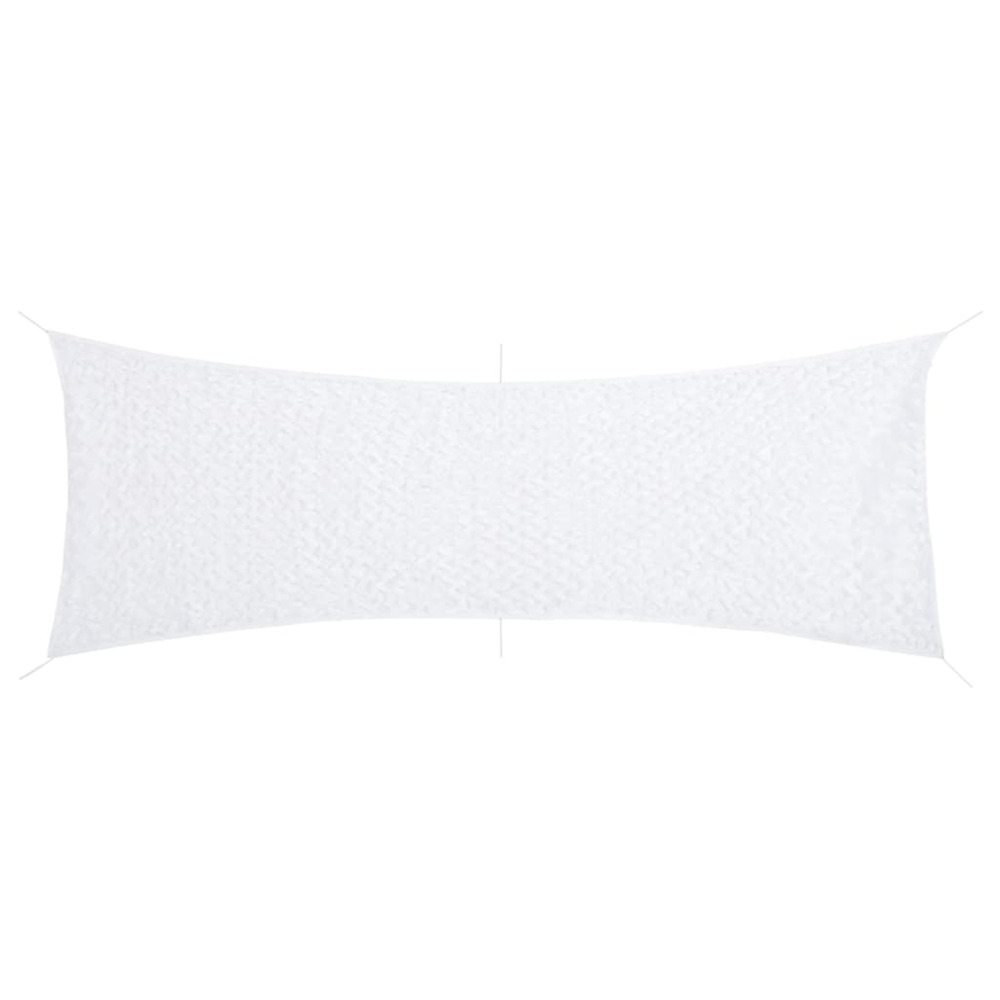 Filet de camouflage avec sac de rangement 519x142 cm blanc