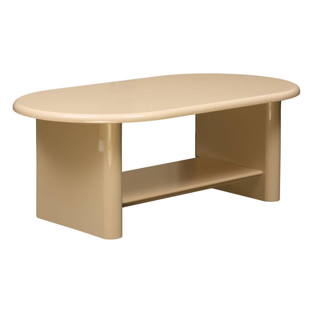 Table basse avec étagère 