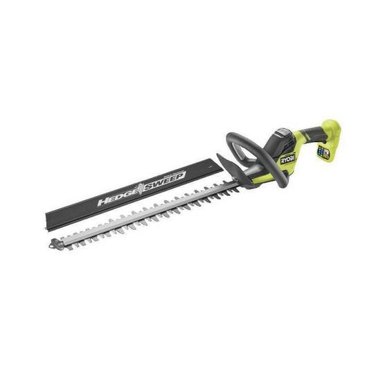 Ryobi one+ taille-haies linea sans fil 18v - design en ligne - lames 50 cm - ecartement 24 mm - vendu sans batterie ni chargeur