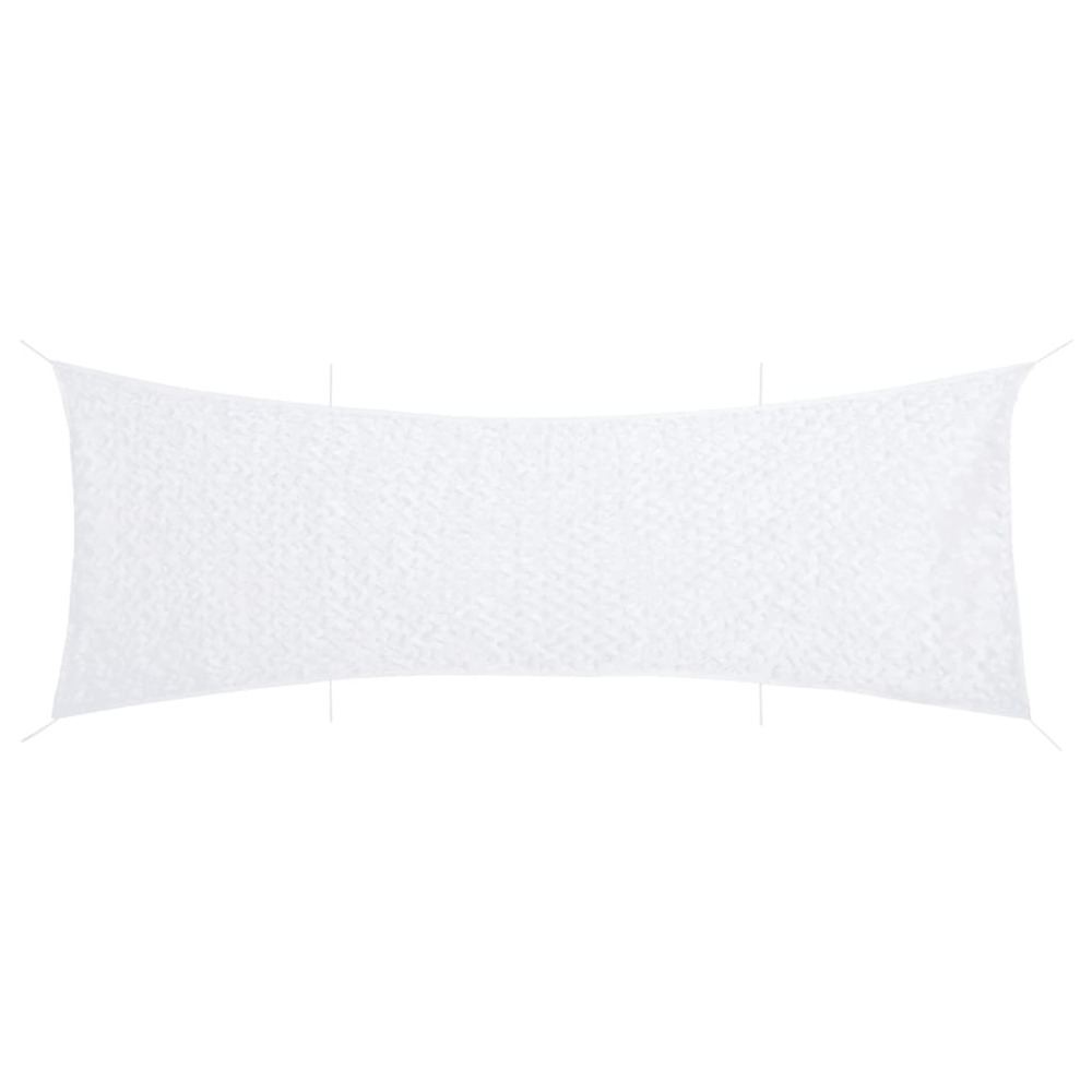 Filet de camouflage avec sac de rangement 753x199 cm blanc