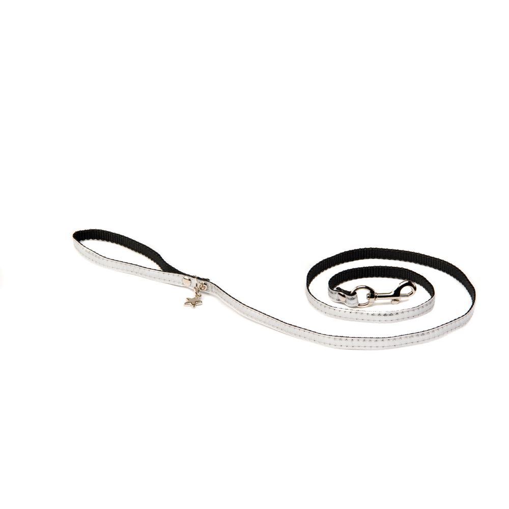 Alter ego - laisse pour chiens en nylon alter ego by martin sellier - collection disco white