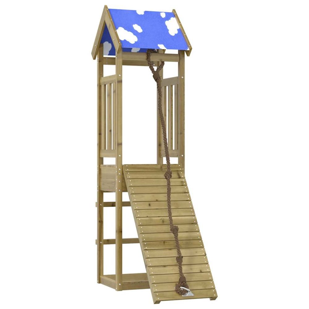Aire de jeux d'extérieur bois de pin imprégné
