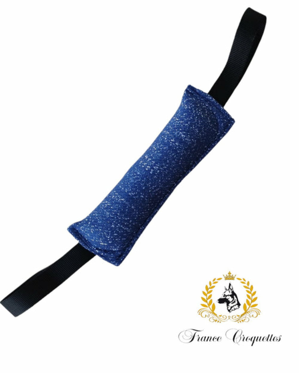 Boudin de jeux et de dressage deux poignées 30cm pour chien, francecroquettes