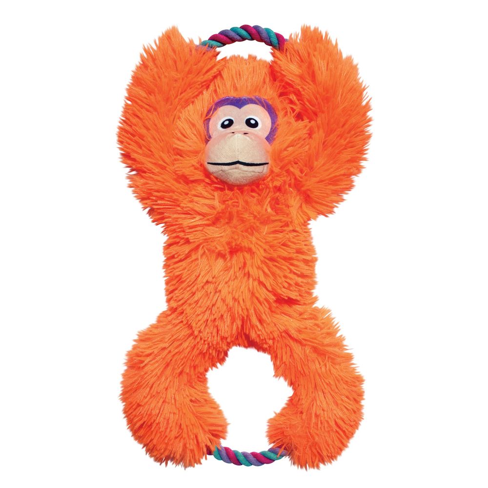 Jeu pour chien tuggz singe orange