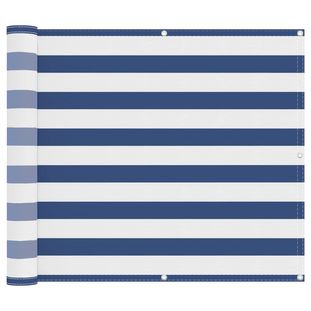 Écran de balcon rectangulaire 100 x 700 cm tissu oxford