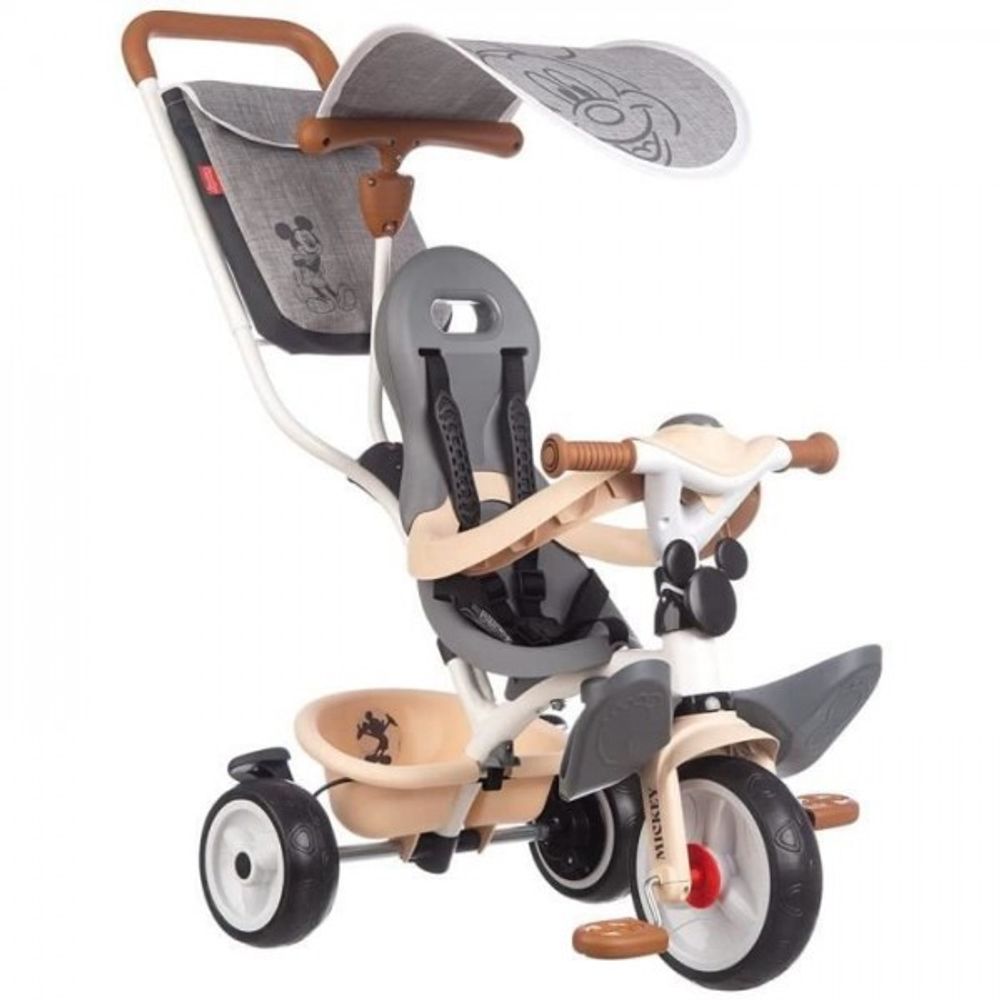 - tricycle mickey évolutif enfant - 3 roues - multicolore