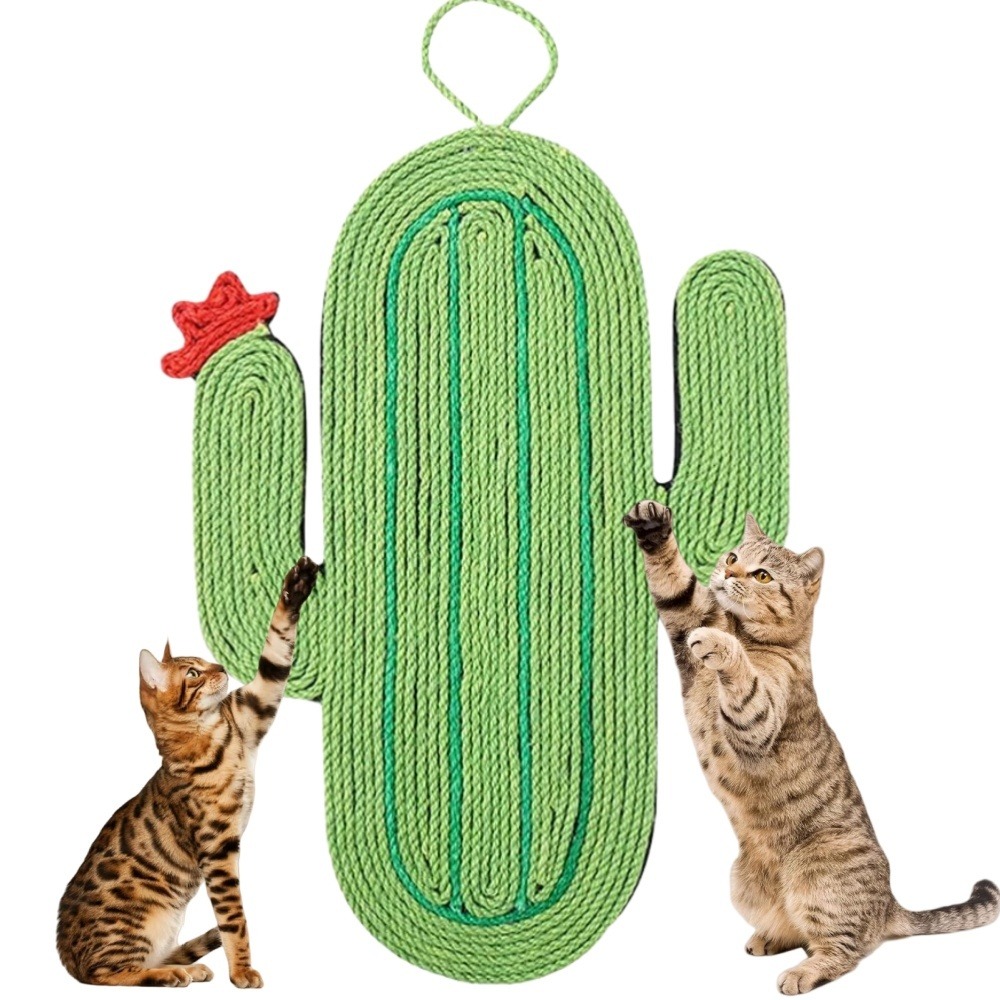Tapis griffoir chat sisal cactus 44*30cm