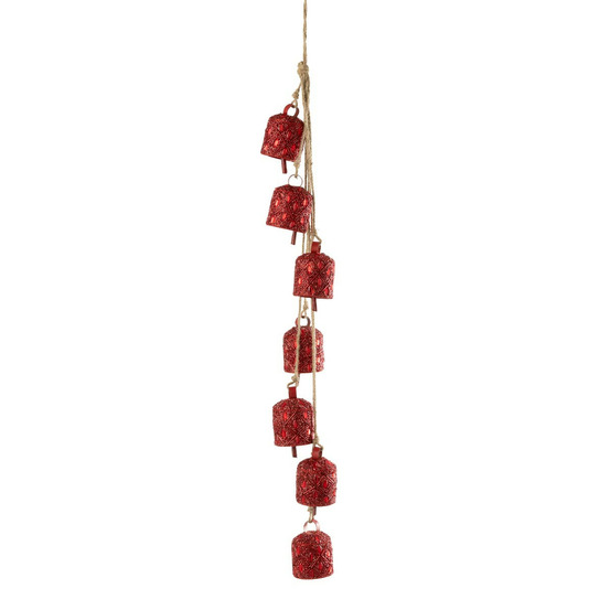 Suspension de noël perlée