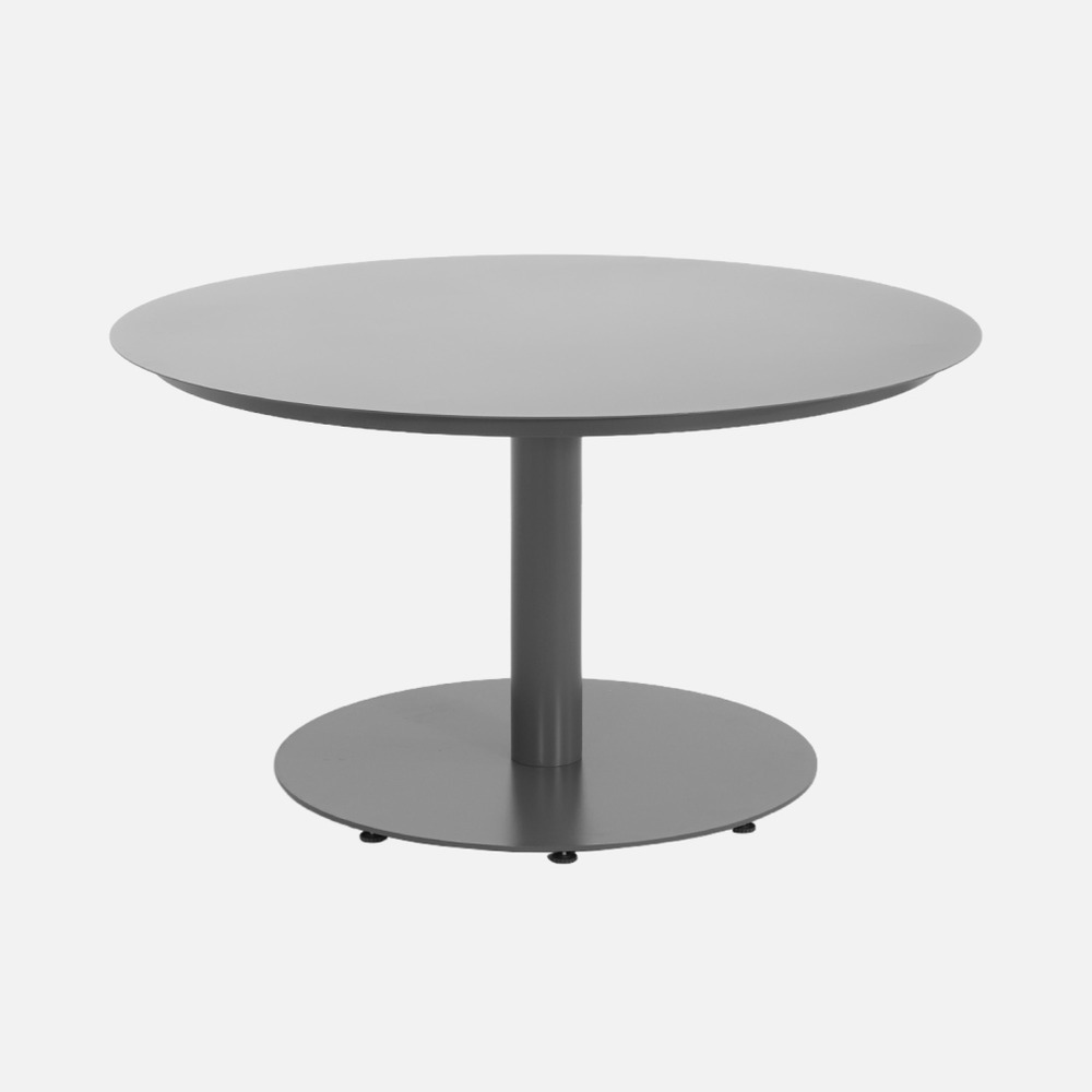 Table de jardin ronde aluminium 6 places - oreva
