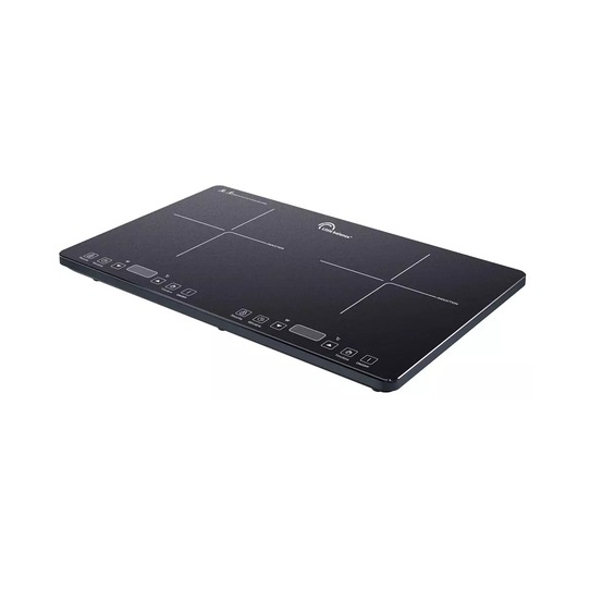Table de cuisson induction 2 feux 3500w noir - 8858
