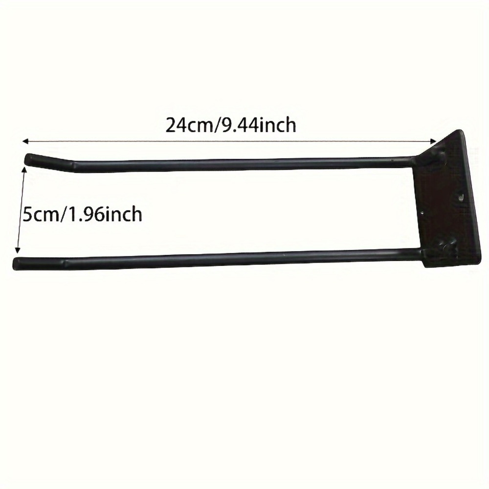 Supports pour outils de jardin - support mural en métal multifonctionnel, crochets en fer robustes, divers outil disponibles