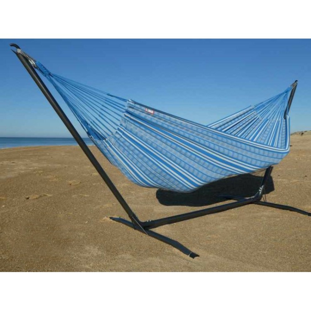 Hamac avec support inka xl - poligono turquoise