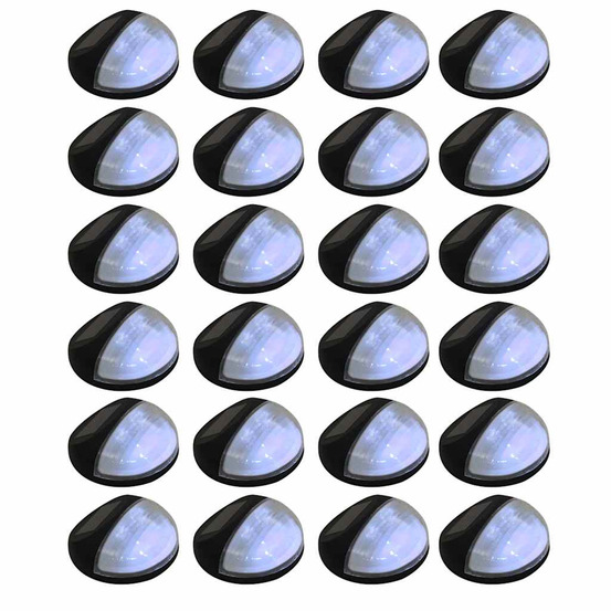 LAMPES SOLAIRES MURALES A LED-(865517)