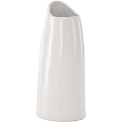 Vase en grès ernst blanc