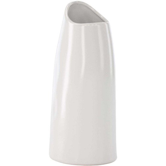 Vase en grès ernst blanc